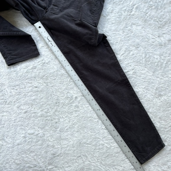 J. Crew Mercantile Pants charcoal gray velveteen size 31 - Picture 8 of 11